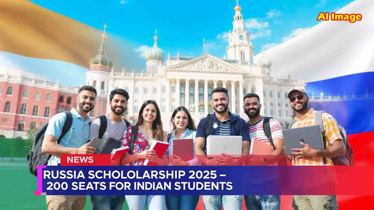 Indian students get 200 Russia scholarship in 2025 for higher education in top Russian universities including Moscow and St. Petersburg