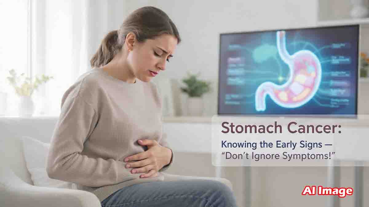 Stomach Cancer : ಕರುಳಿನ ಕ್ಯಾನ್ಸರ್ ಲಕ್ಷಣಗಳು : ಈ 5 ಚಿಹ್ನೆಗಳನ್ನು ಎಂದಿಗೂ ನಿರ್ಲಕ್ಷಿಸಬೇಡಿ...! 2 Stomach Cancer Symptoms: Never Ignore These 5 Warning Signs