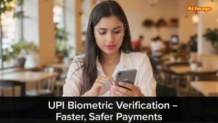 UPI payments in India are becoming faster and more secure with biometric authentication features
