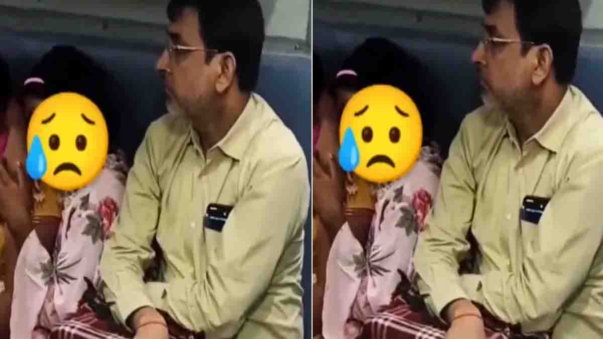 Viral Video : ರೈಲಿನಲ್ಲಿ ಮೈನರ್ ಬಾಲಕಿಗೆ ಕಿರುಕುಳ, ವಿಡಿಯೋ ವೈರಲ್: ಆರೋಪಿಯ ಬಂಧನಕ್ಕೆ ಒತ್ತಾಯ 2 Delhi Metro Viral Video – Man Misbehaves with Minor Girl, Sparks Public Outrage