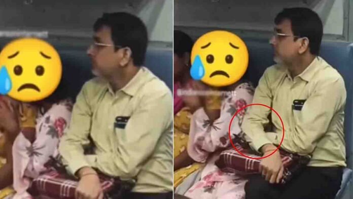viral-video-man-misbehaves-with-minor-girl 2 Delhi Metro Viral Video – Man Misbehaves with Minor Girl, Sparks Public Outrage