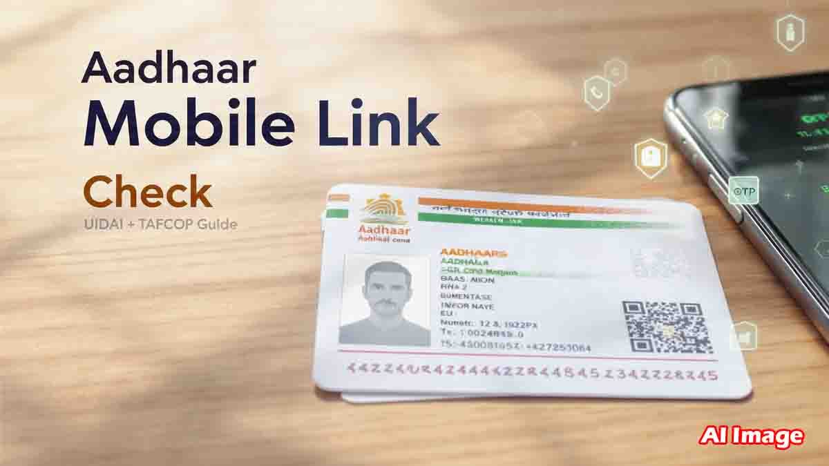How to check which mobile number is linked to your Aadhaar card – UIDAI and TAFCOP online verification guide
