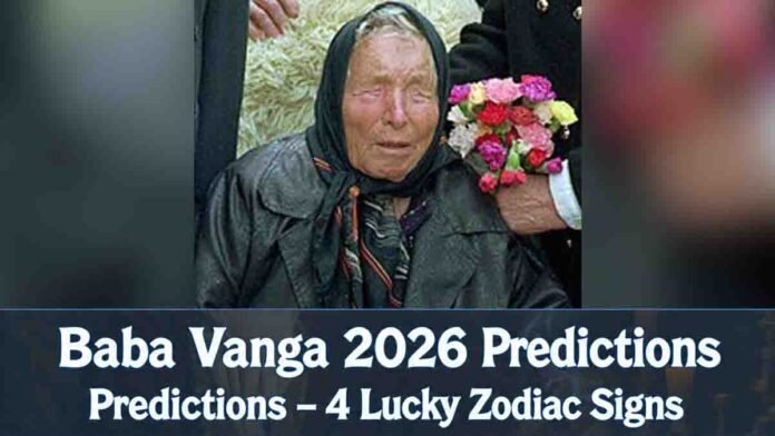 Baba Vanga 2026 predictions for lucky zodiac signs and financial growth