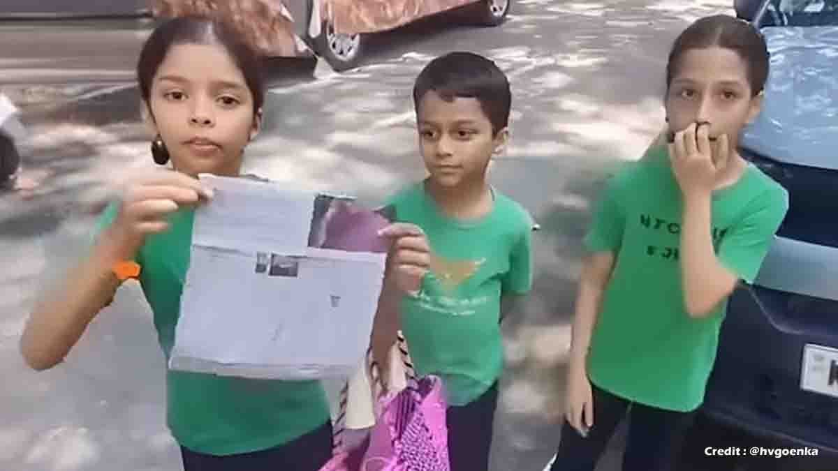 Startup : ಬೆಂಗಳೂರಿನ ಪುಟಾಣಿಗಳ 'ಇಕೋ ವಾಲಾ' ಸ್ಟಾರ್ಟ್ಅಪ್ ಪಿಚ್ ವೈರಲ್! ₹10ಕ್ಕೆ ಪರಿಸರ ಸ್ನೇಹಿ ಬ್ಯಾಗ್ ನಿಮ್ಮ ಮನೆಗೆ! 2 Bengaluru kids launch Eco Wala startup offering ₹10 eco-friendly paper bags, Harsh Goenka praises viral pitch