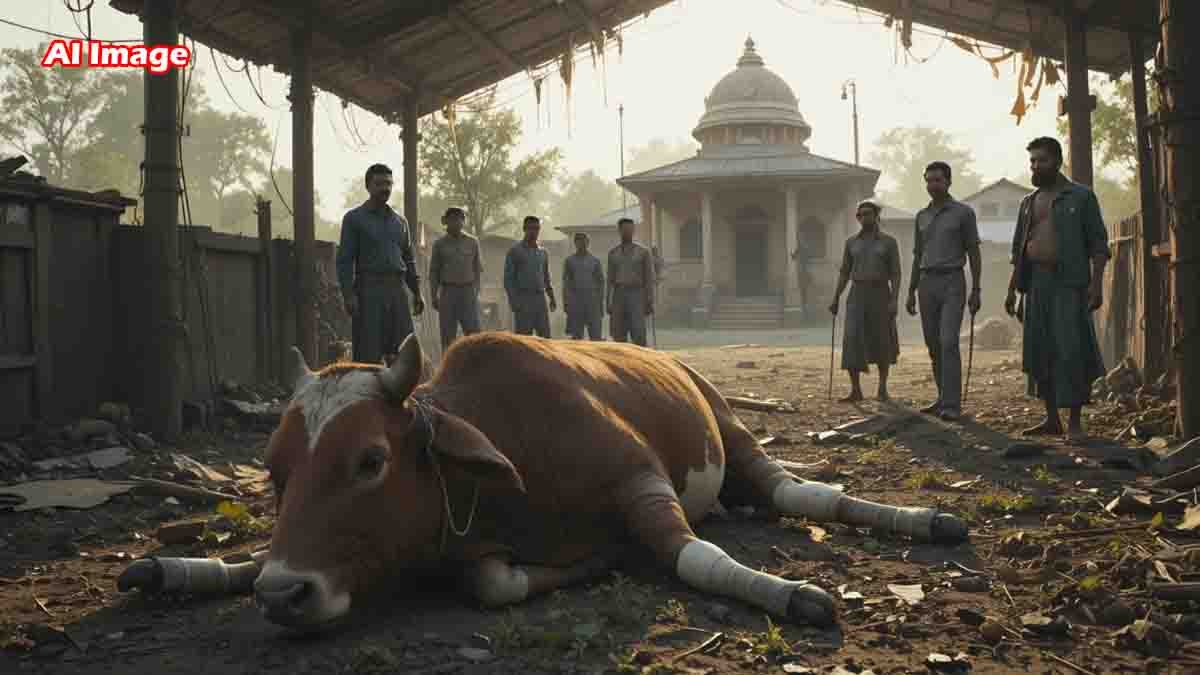 Cow Brutally Injured for Occult Ritual Near Uppalamma Temple in Telangana