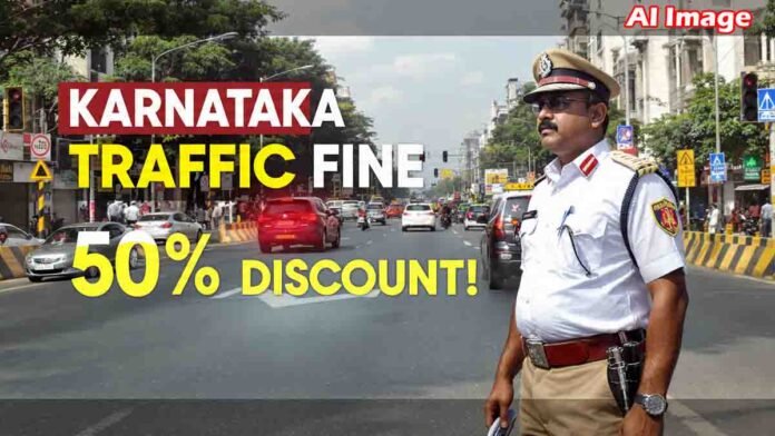 Karnataka government offers 50% discount on pending traffic fines for vehicle owners, November 2025 announcement