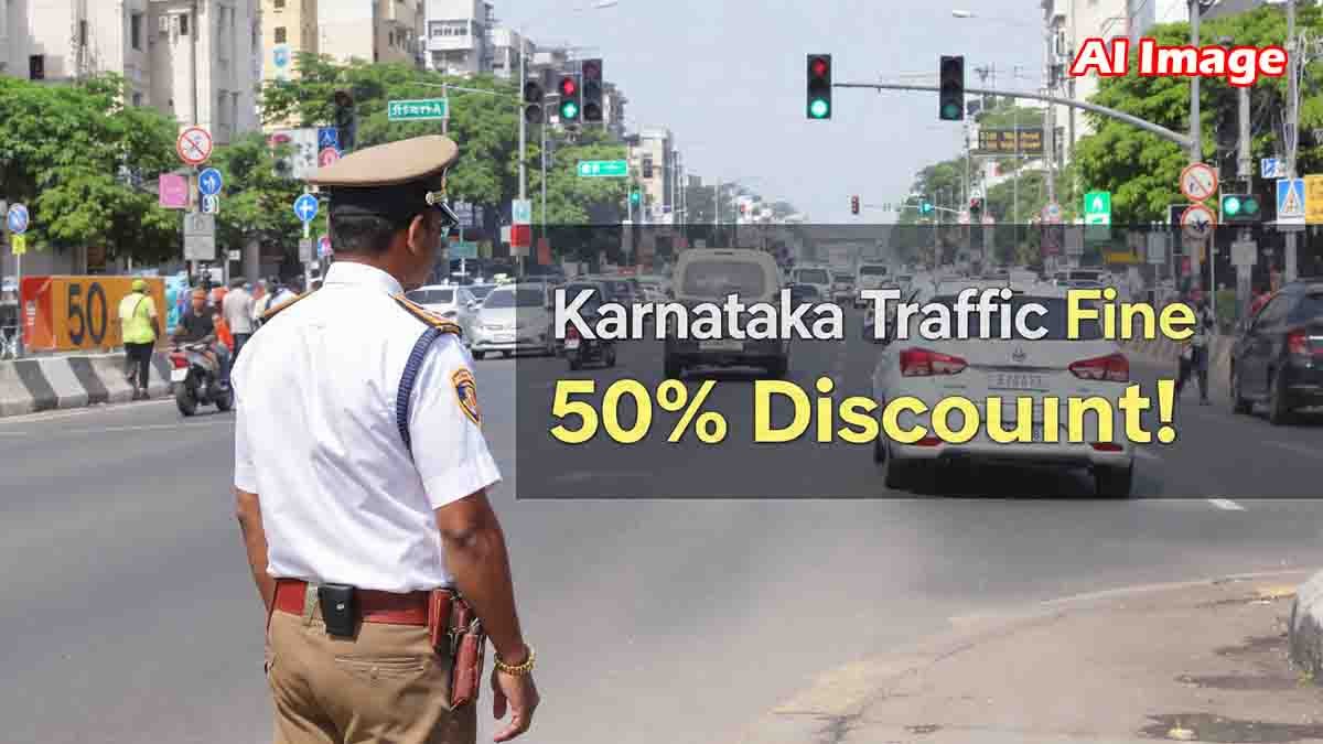 Karnataka government offers 50% discount on pending traffic fines for vehicle owners, November 2025 announcement