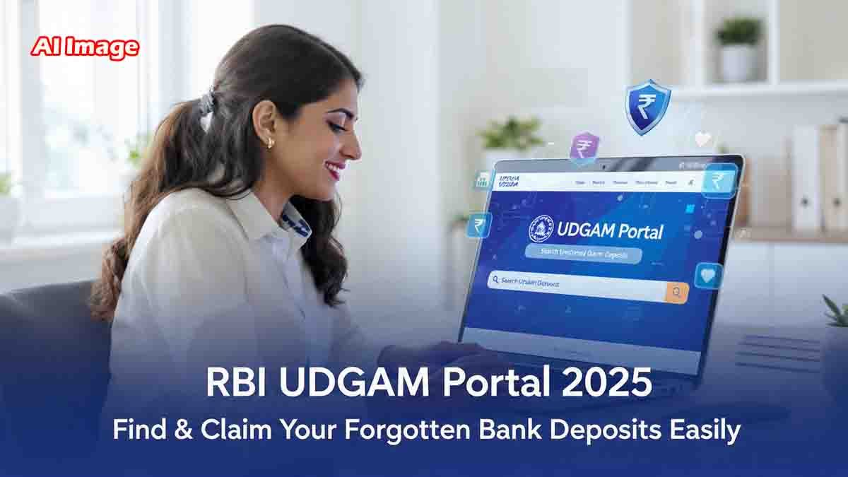 RBI launches UDGAM Portal 2025 to help citizens find and reclaim forgotten bank deposits easily online