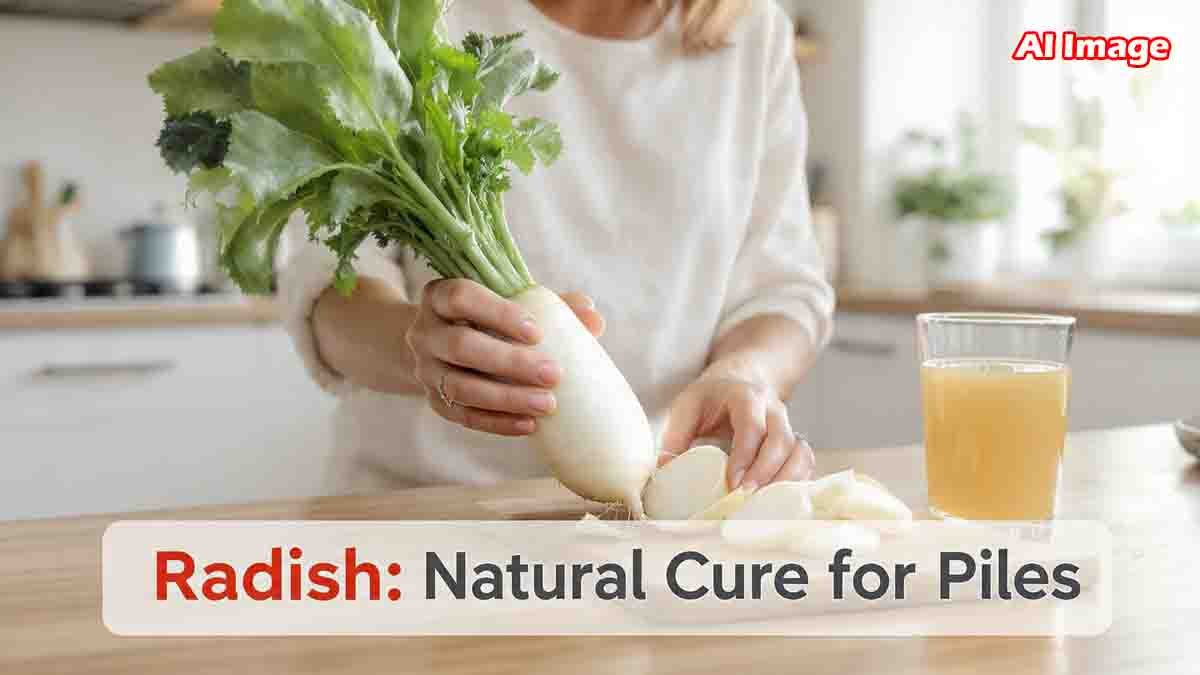 Radish health benefits for piles natural treatment, radish juice and paste for hemorrhoids relief