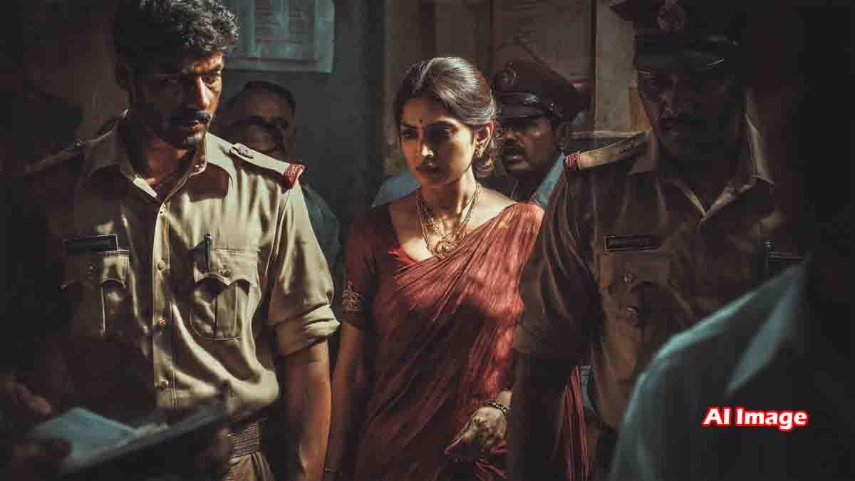 Arrested techie couple in Bengaluru involved in dating app honeytrap scam, police holding recovered gold jewellery, crime investigation scene