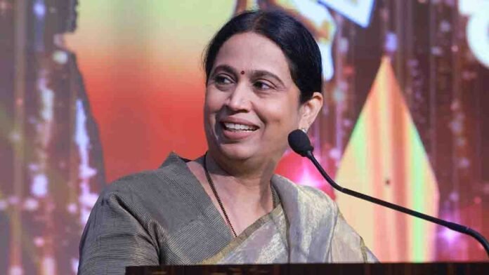 Karnataka Minister Lakshmi Hebbalkar launching Gruhalakshmi Bank offering ₹3 lakh low-interest loans for women beneficiaries in Bengaluru