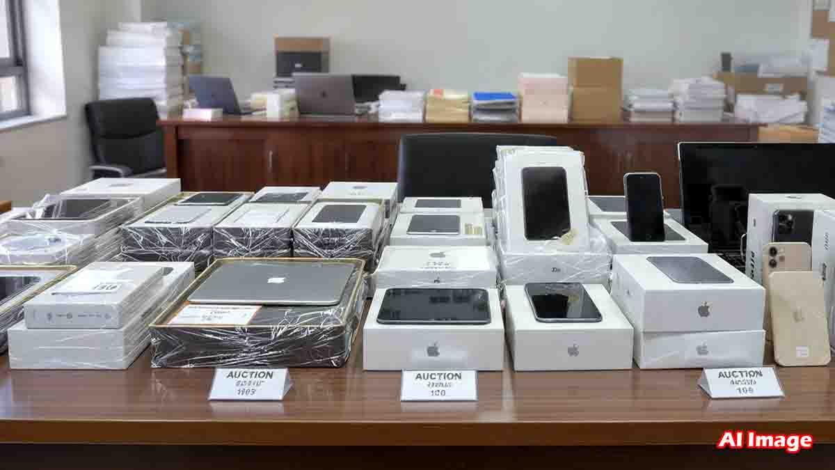 Bengaluru Customs announces public auction of seized goods on December 30