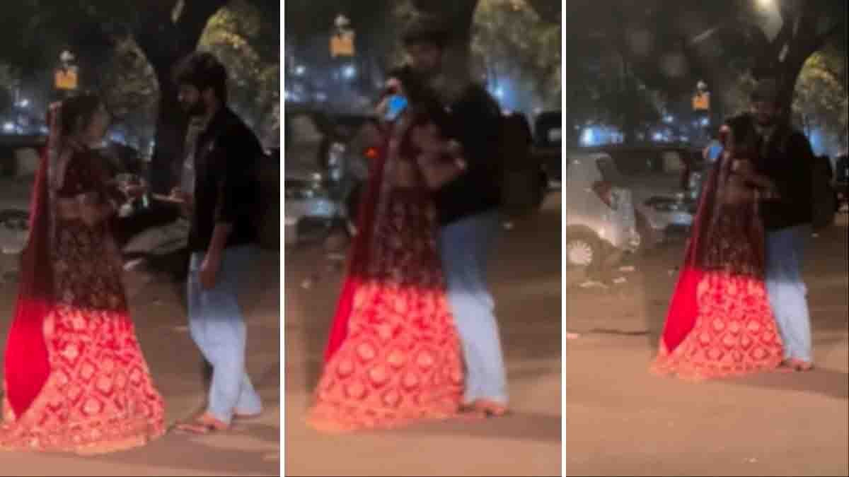 Bride meeting her ex-boyfriend just two hours before her wedding in a viral video