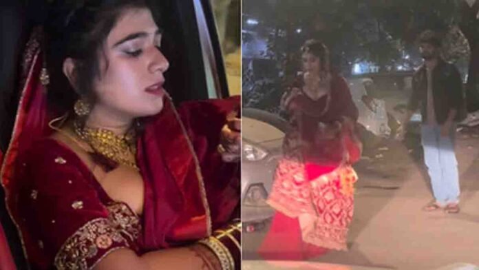 Bride meeting her ex-boyfriend just two hours before her wedding in a viral video