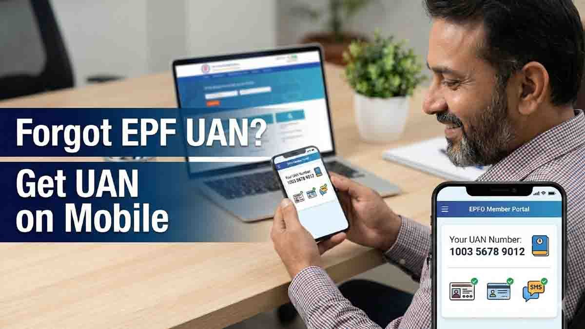 Step-by-step process to retrieve EPF UAN number online or via SMS
