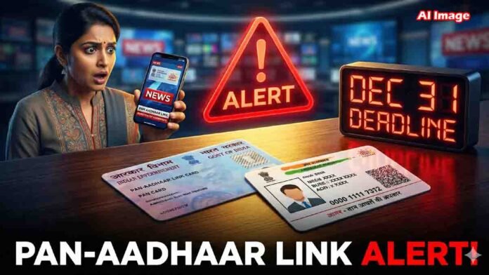 PAN Card and Aadhaar linking deadline alert, PAN card to become inactive from January 1, government notice thumbnail