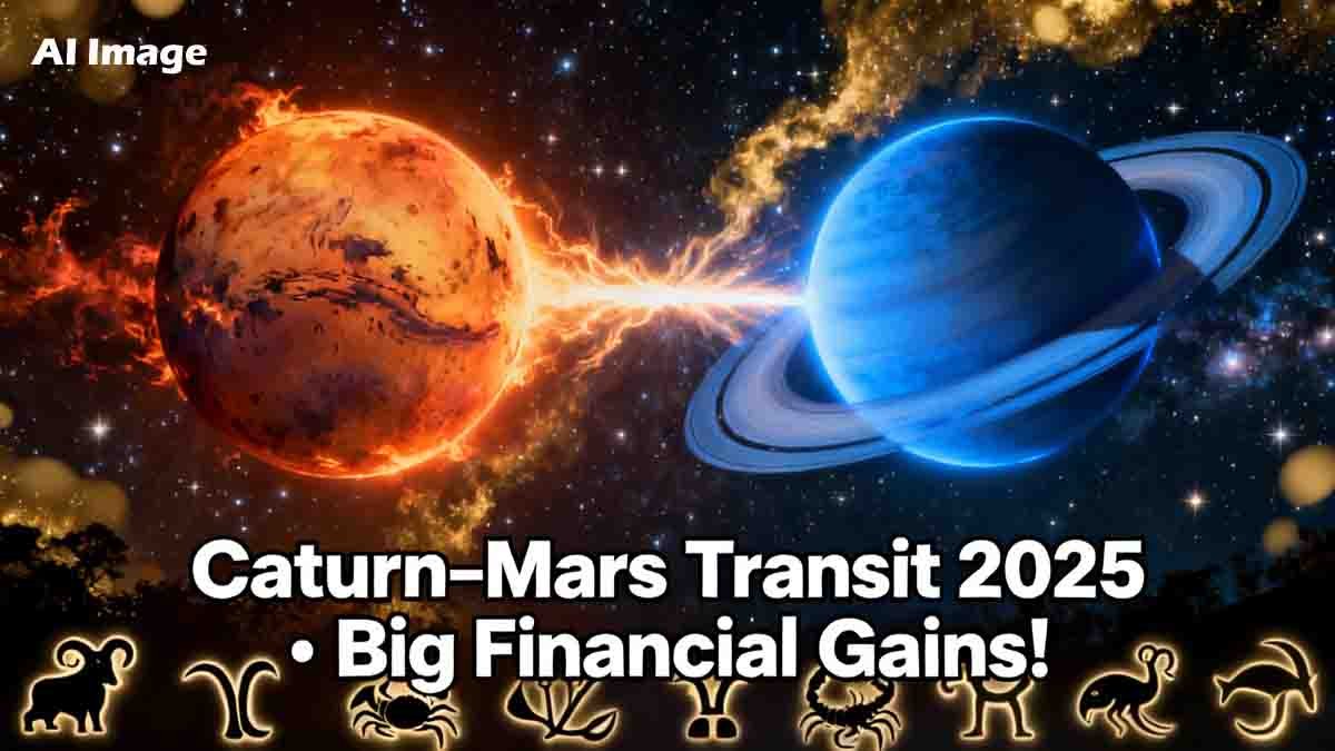 Saturn Mars Samsaptaka astrology December 7 to January 15 predictions financial gain for 6 zodiac signs