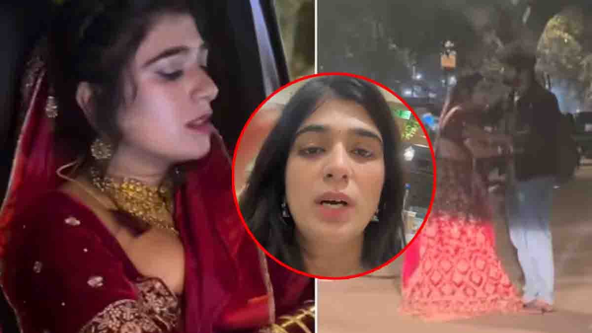 Viral Bride Video sparks debate as bride meets ex-boyfriend before wedding hours, later confirmed to be an acted reel.