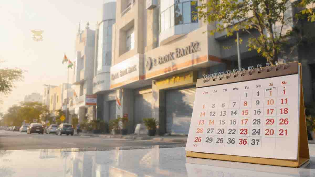 RBI bank holidays January 2026 calendar showing state-wise bank closures in India