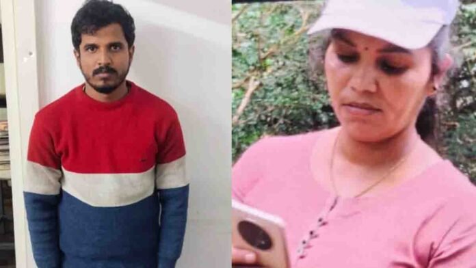 Bengaluru crime scene showing police investigation after a staff nurse was brutally murdered by her lover in Kumaraswamy Layout