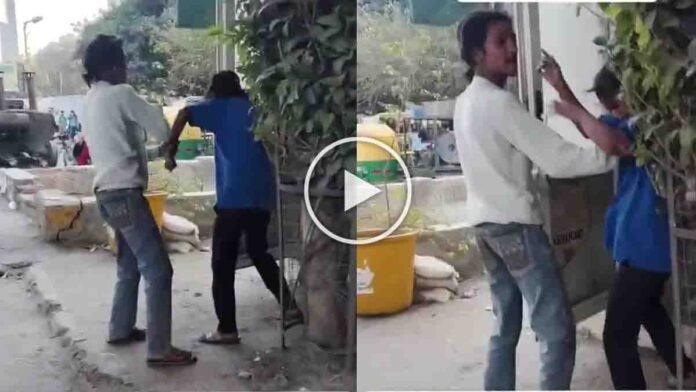 Viral video shows a man assaulting a teenage girl on the road and a passerby getting a shocking reaction. The incident triggers massive debate online