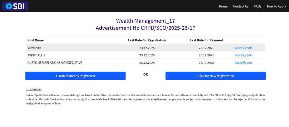 SBI Recruitment 2025: Apply online for 996 Specialist Cadre Officer (SCO) posts. Salary ₹51,600 to ₹3,72,500. Check eligibility, age limit, fees, selection process & important dates