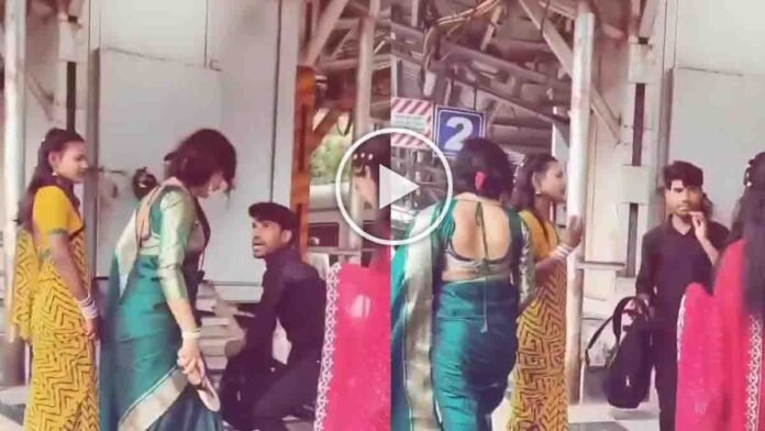 Transgender attack on a man sleeping at Mumbai railway station platform, viral video raises safety concerns