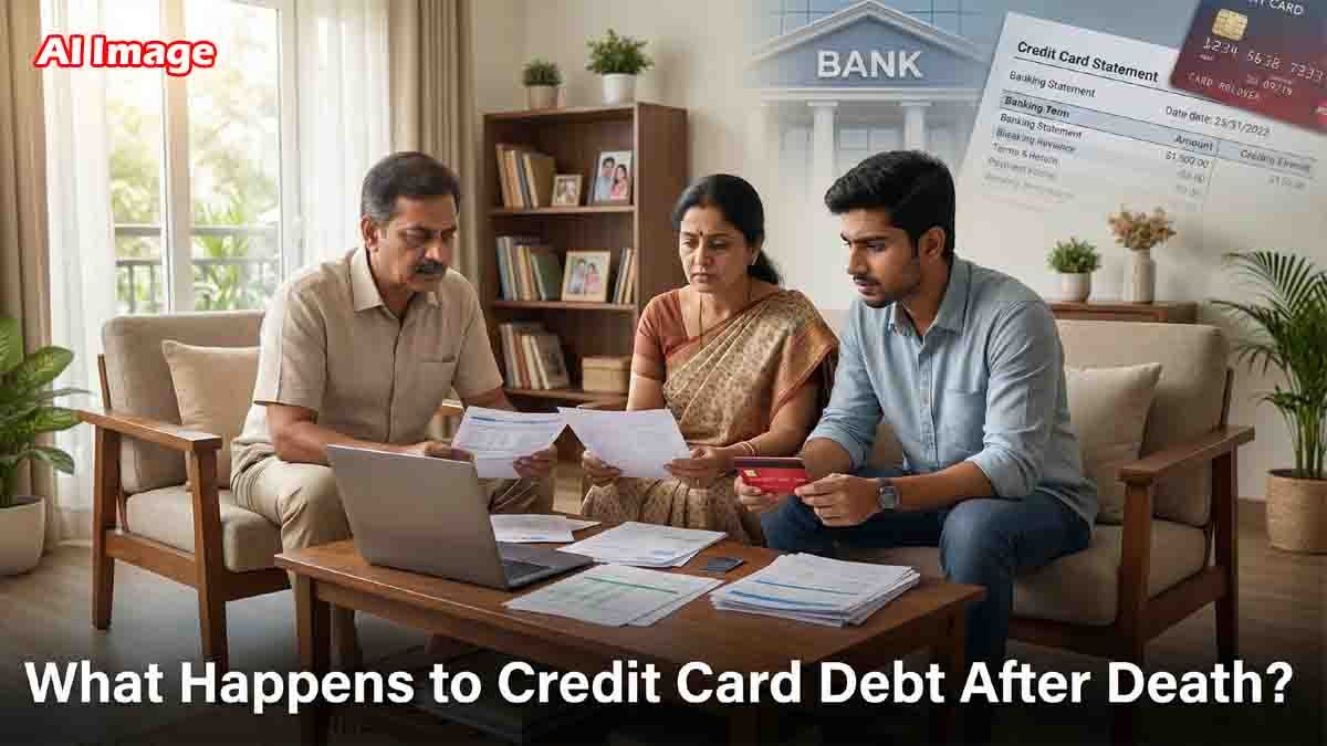 What happens to credit card debt after the cardholder’s death in India – family liability and bank recovery rules explained