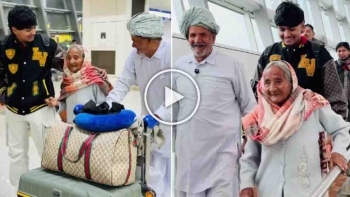A heartwarming viral video shows a grandson fulfilling his grandparents’ lifelong dream by taking them on their first-ever flight to Dubai