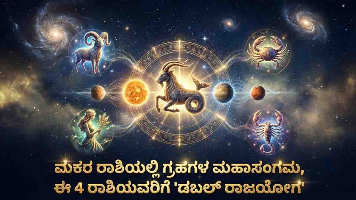 Lucky zodiac signs benefitting from double Rajyoga formed in Capricorn