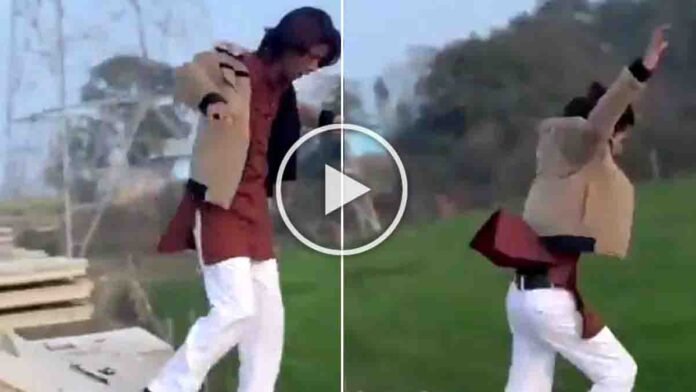 Viral Video shows youth crushed by concrete slab while making reel in Bareilly