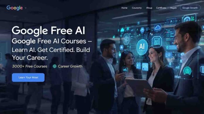 Google Free AI Courses offer free AI certifications for students and job seekers with global recognition.