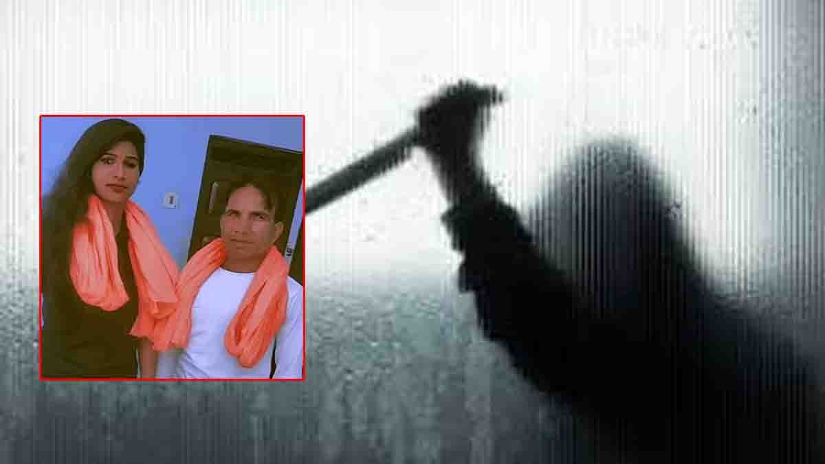 Haryana crime news showing Sonipat police investigating a case where a wife murdered her sleeping husband