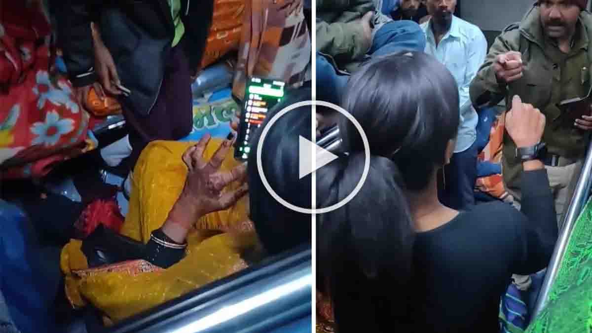 Transgender harassment incident inside an Indian train as railway police intervene following passenger complaints