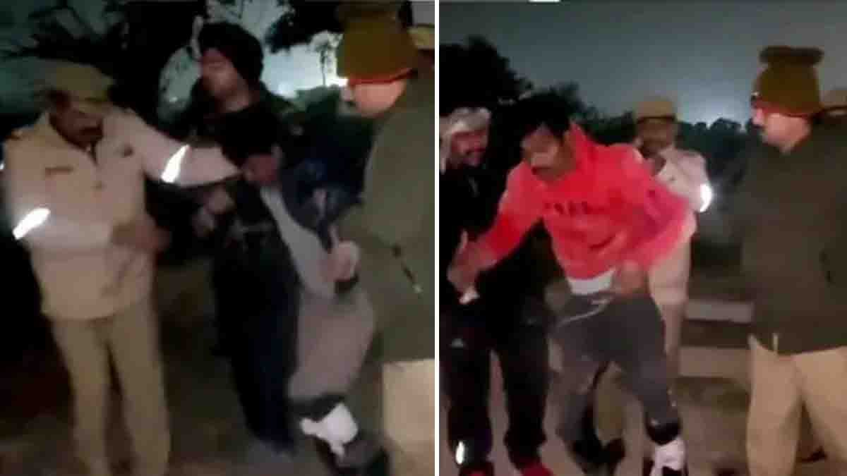 UP Police personnel at the crime scene in Bulandshahr after a minor girl was found murdered - Crime News