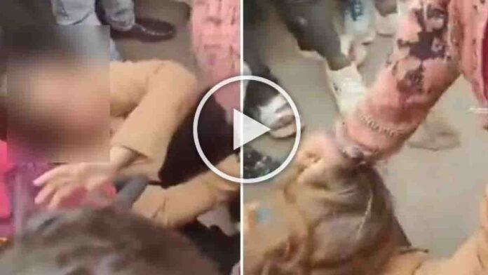 A shocking viral video from Agra shows a wife confronting her husband and his alleged lover in public, leading to high drama on the streets