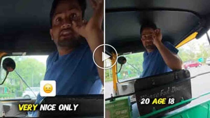 Delhi auto driver allegedly harassing foreign tourist in viral video