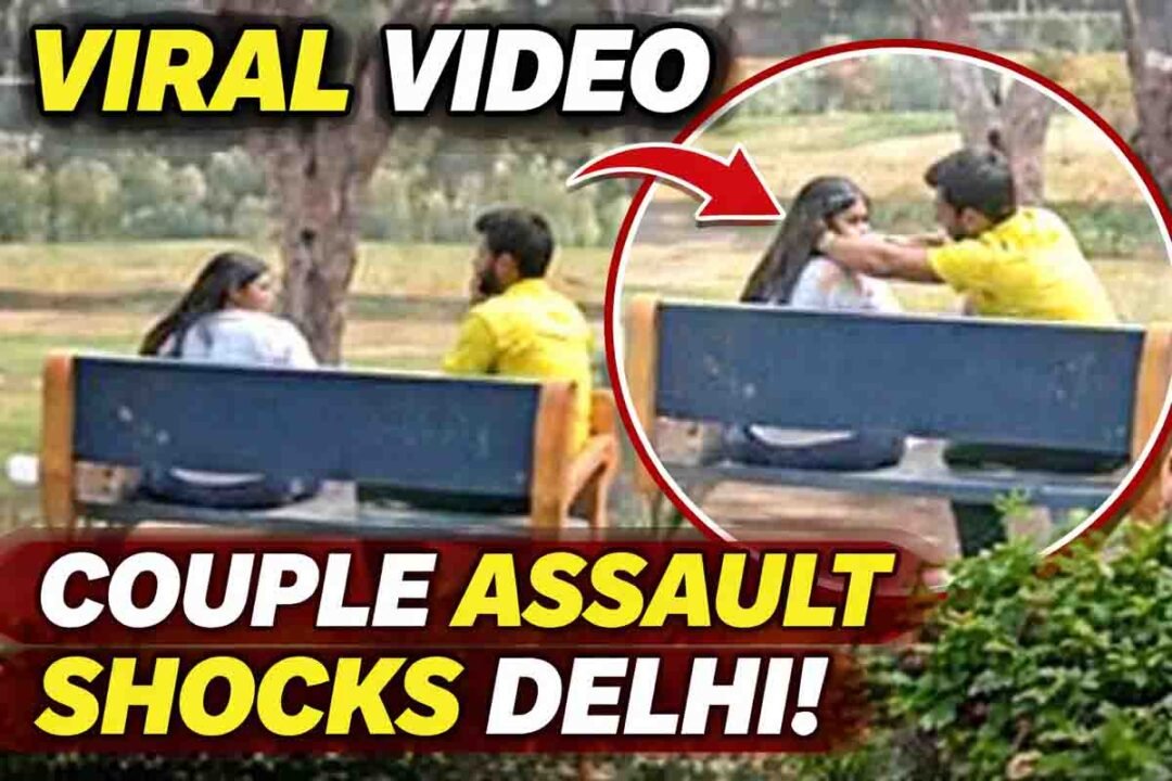 Viral video showing public assault at Swarn Jayanti Park in Rohini, Delhi