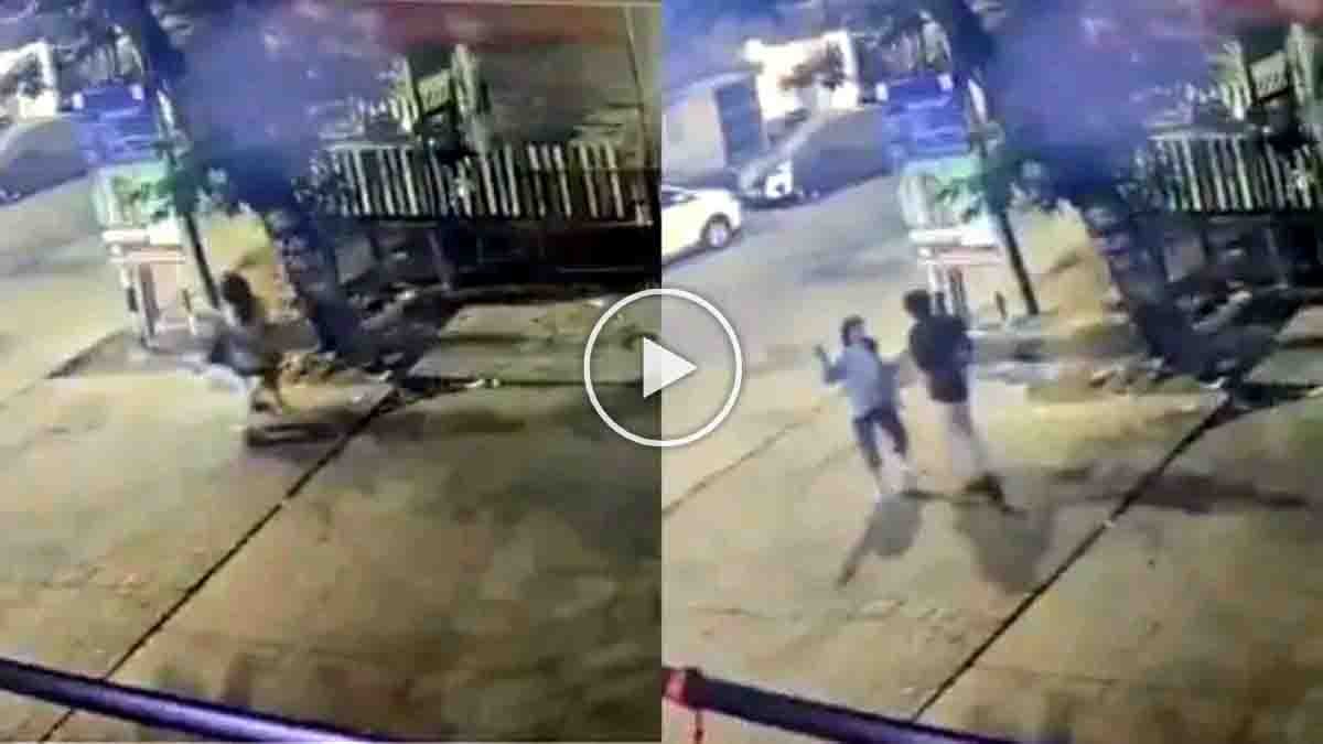 Sambhajinagar CCTV assault caught on camera in Maharashtra raising concerns over women safety