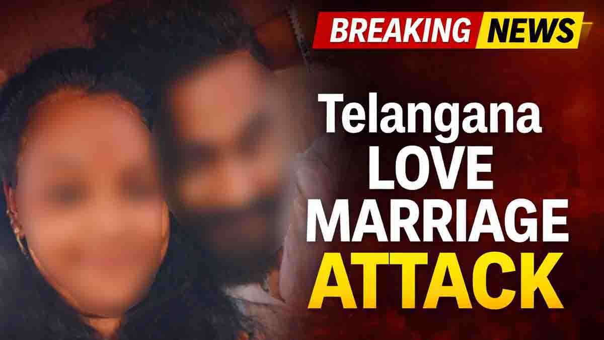 Victim injured in Telangana Love Marriage Attack after being allegedly stabbed 14 times by wife’s brother