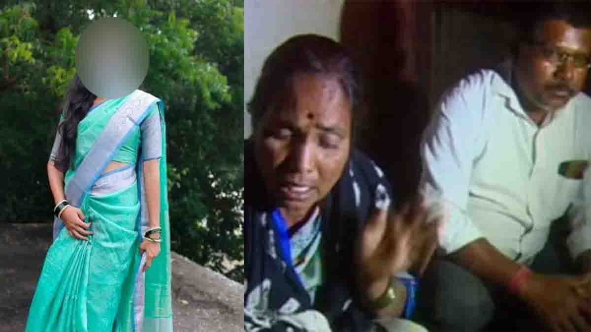 Vijayapura love marriage case where parents emotionally plead with their daughter at police station as she leaves with her husband
