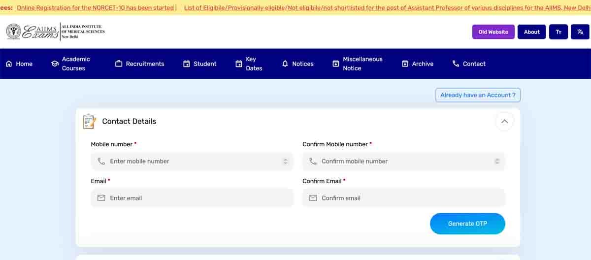 AIIMS Recruitment 2026 : ನರ್ಸಿಂಗ್ ಆಫೀಸರ್ ಆಗುವ ಕನಸೇ? 2,551 ಹುದ್ದೆಗಳಿಗೆ ಅರ್ಜಿ ಆಹ್ವಾನ - ಇಂದೇ ಅಪ್ಲೈ ಮಾಡಿ! 3 AIIMS Recruitment 2026 NORCET-10 notification for 2551 Nursing Officer posts