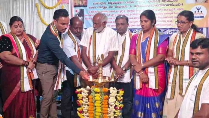 Awareness Camp organized in Beechaganahalli Cultural Hall promoting alcohol de-addiction and social reform