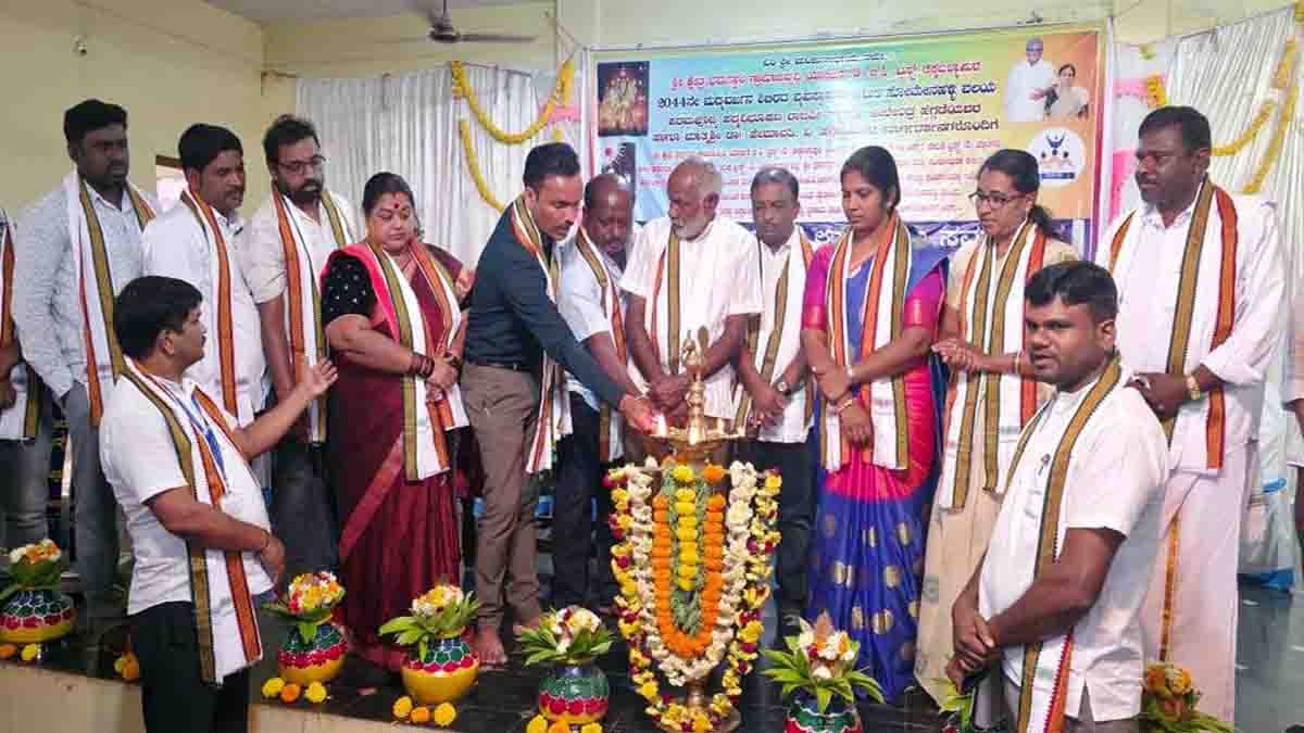 Awareness Camp organized in Beechaganahalli Cultural Hall promoting alcohol de-addiction and social reform
