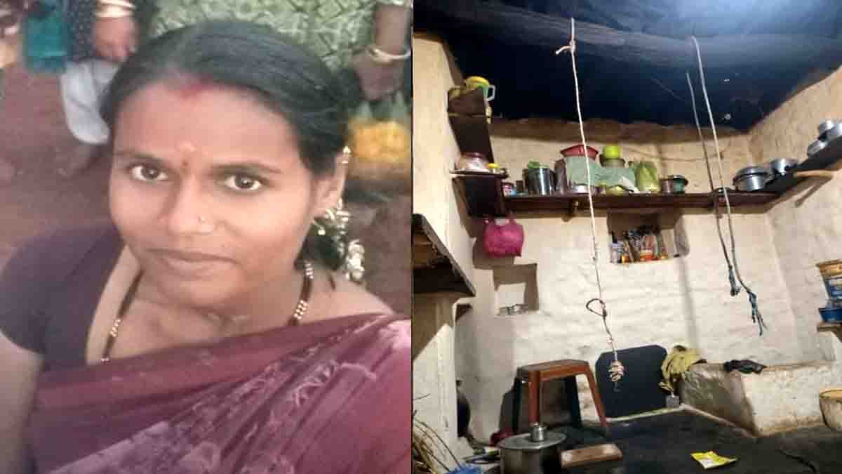 Crime in Bagalkot where a mother allegedly killed her three children due to family conflict and mental pressure