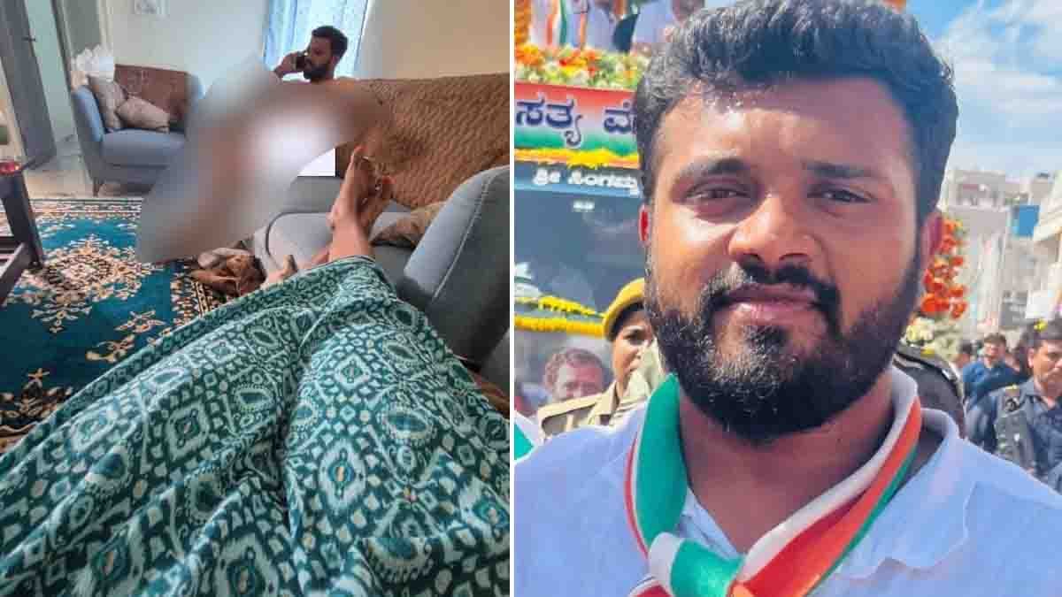 Congress leader caught at woman’s house in Chikkamagaluru Gandhinagar late night incident