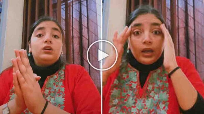 Delhi University Professor highlighting students writing irrelevant content in exam answer sheets during evaluation