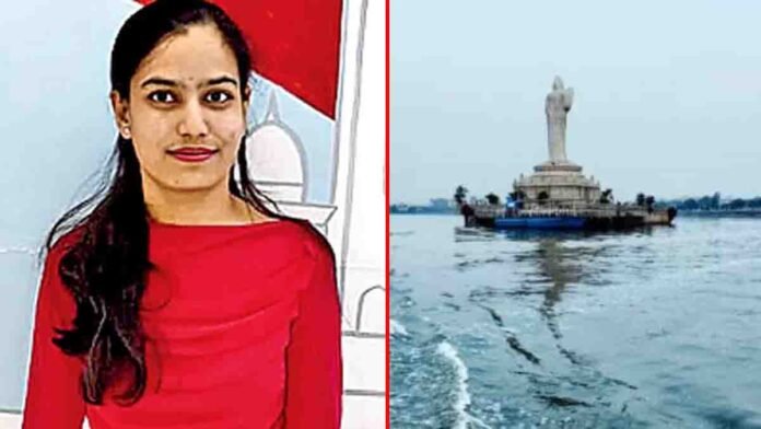 Hyderabad software engineer Vijayalakshmi who died by suicide at Hussain Sagar Lake while caring for her disabled mother