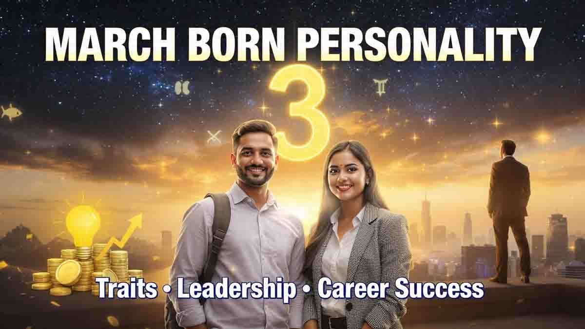 March Born Personality traits and career success prediction based on numerology
