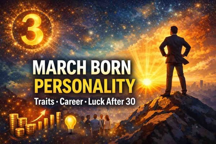 March Born Personality traits and career success prediction based on numerology